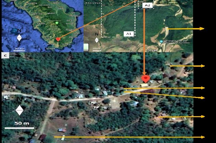 Geography of the indigenous community and sampling sites