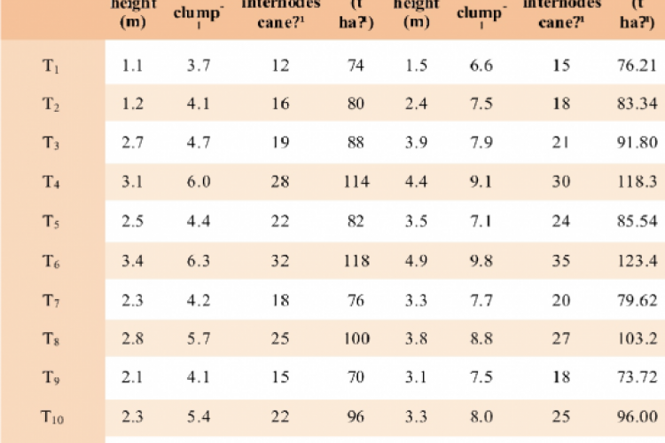 Effect of LFA and press mud on growth and yield attributes of Sugarcane-ratoon sugarcane(2011)