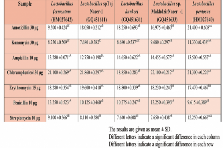 The susceptibility of bacteria to antibiotics 